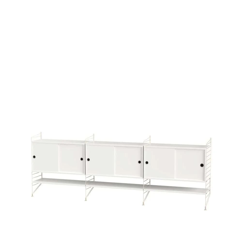 String living room white & beige - Combination F String