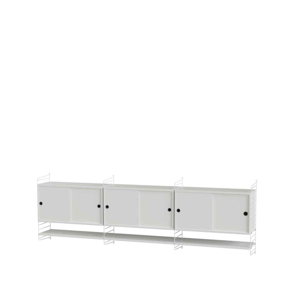 String living room white - Combination E | Scandinavian Design | White