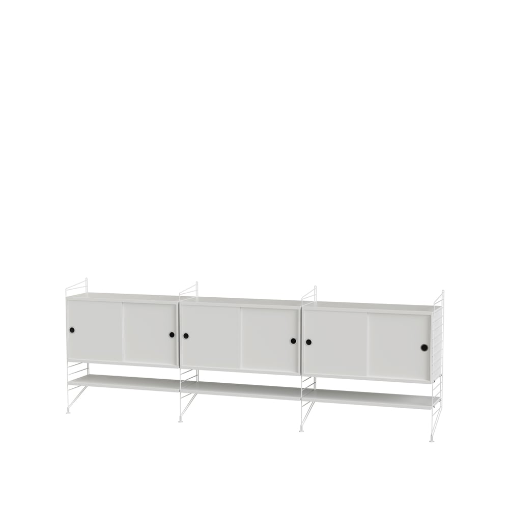 String living room white - Combination F | Scandinavian Design | White