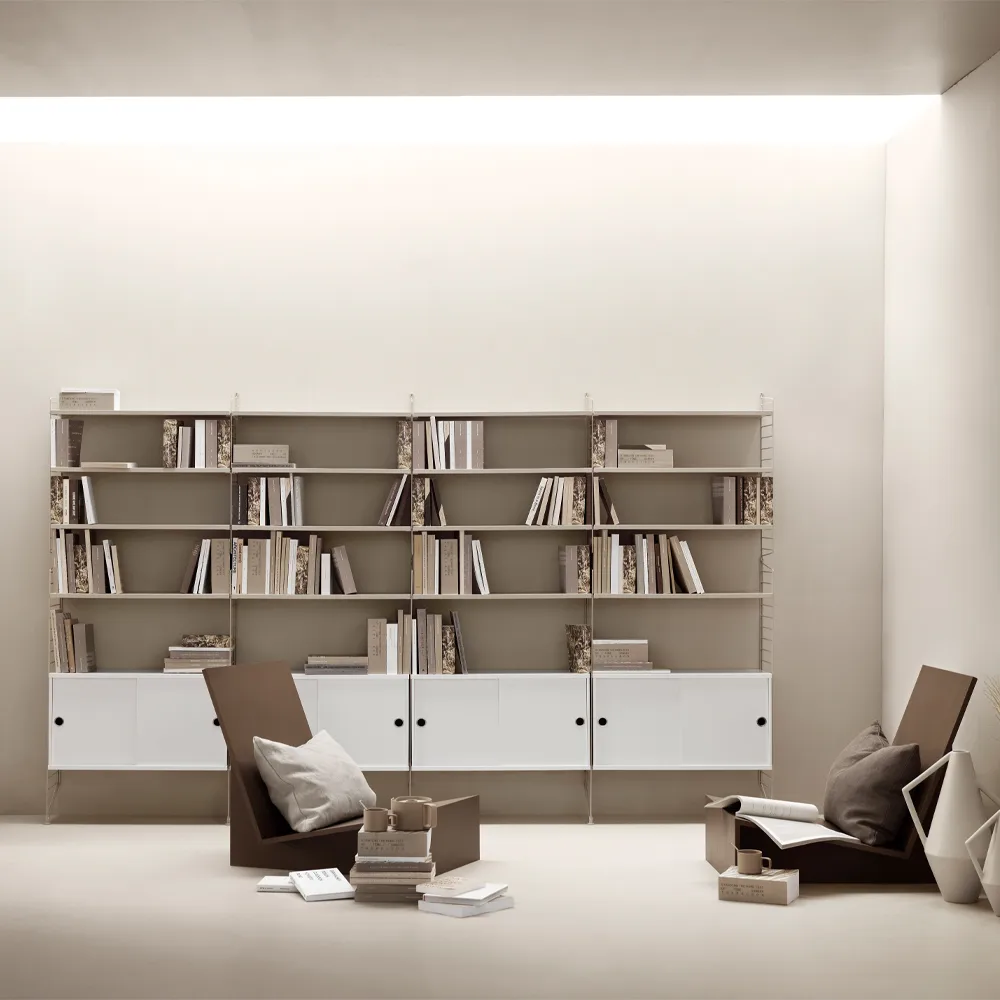 String living room white - Combination I String