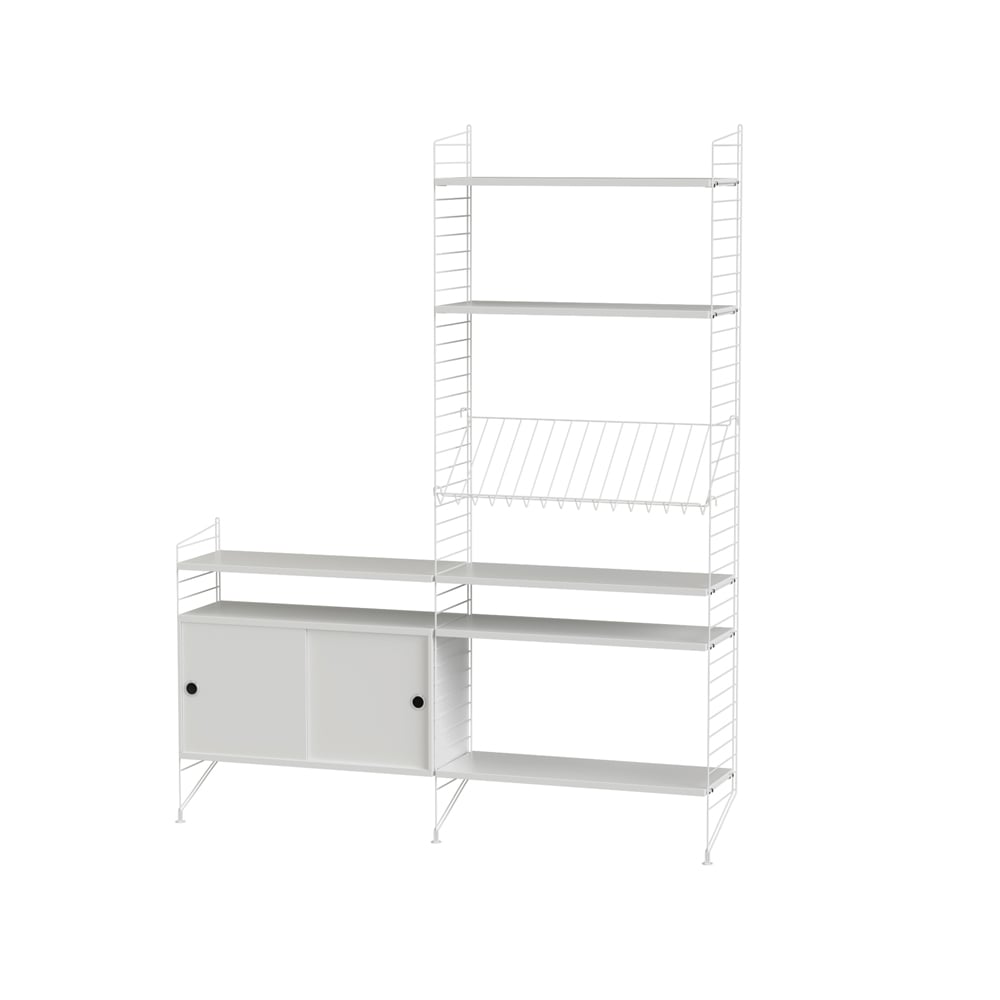 String String living room white - Combination K | Scandinavian Design | White