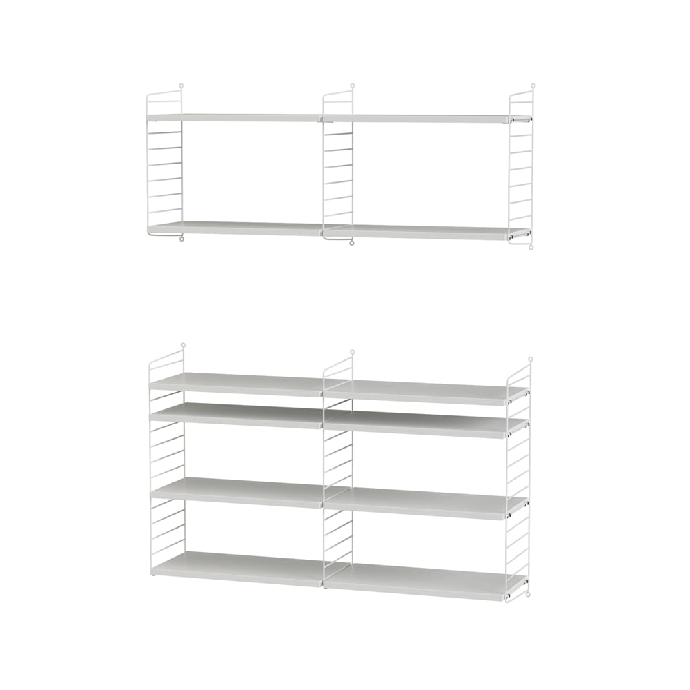 String living room white - Combination N | Scandinavian Design | White