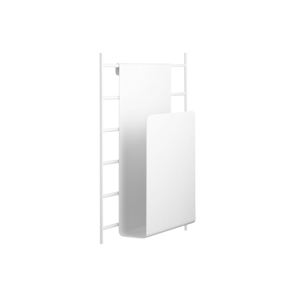 String String magazine holder 17x27 cm White