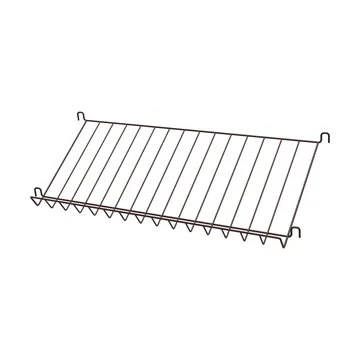 String magazine shelf wire - Dark brown, 78x30 cm - String