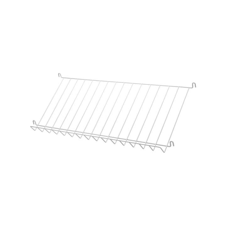 String magazine shelf wire - White - String