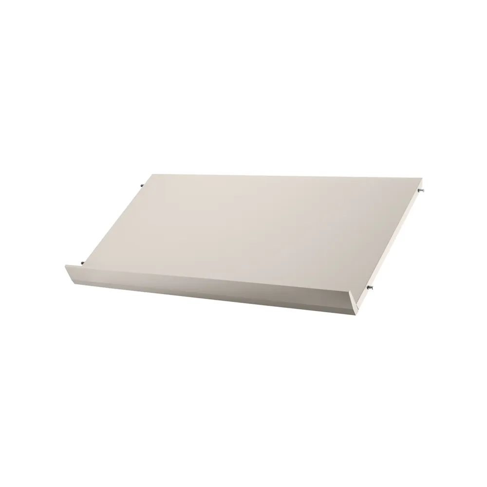 String magazine shelf wood, Beige, 78x30 cm String