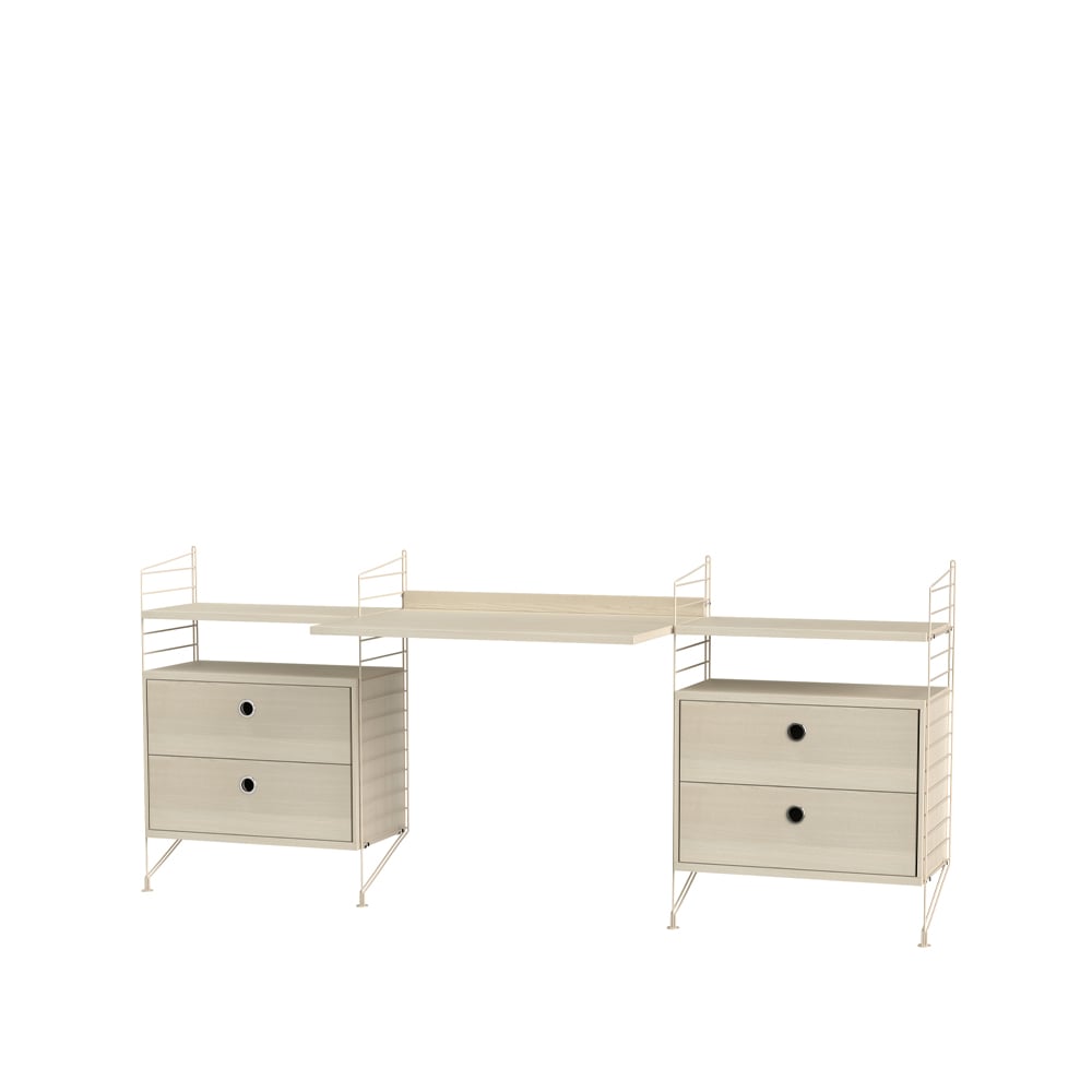 String office ash & beige - Combination C | Scandinavian Design | Beige