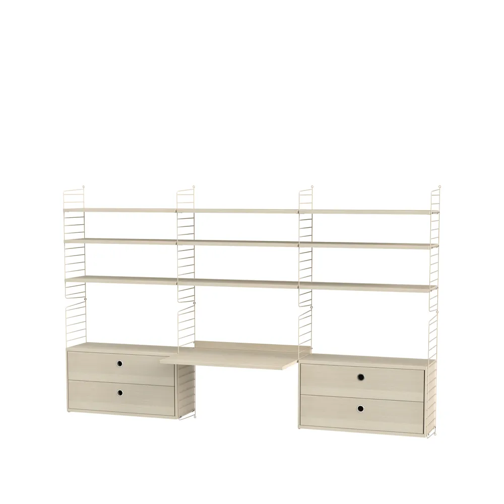 String office ash & beige - Combination F String