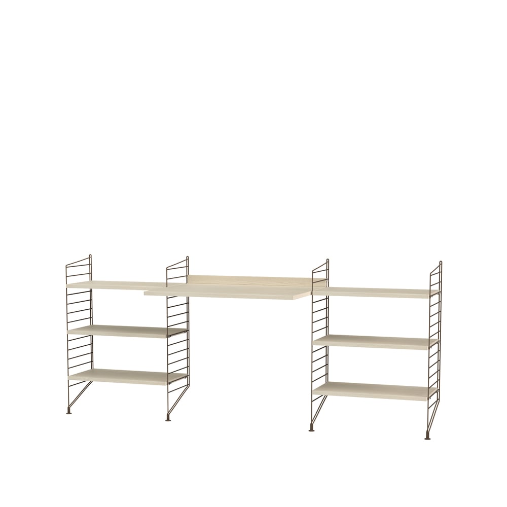 String String office ash & brown - Combination D | Scandinavian Design | Beige