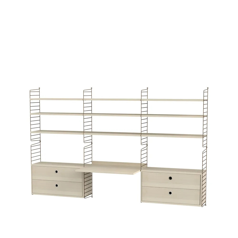 String office ash & brown - Combination F String