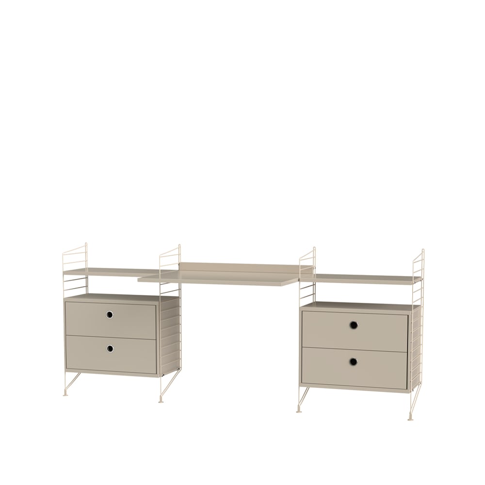 String office beige - Combination C | Scandinavian Design | Beige