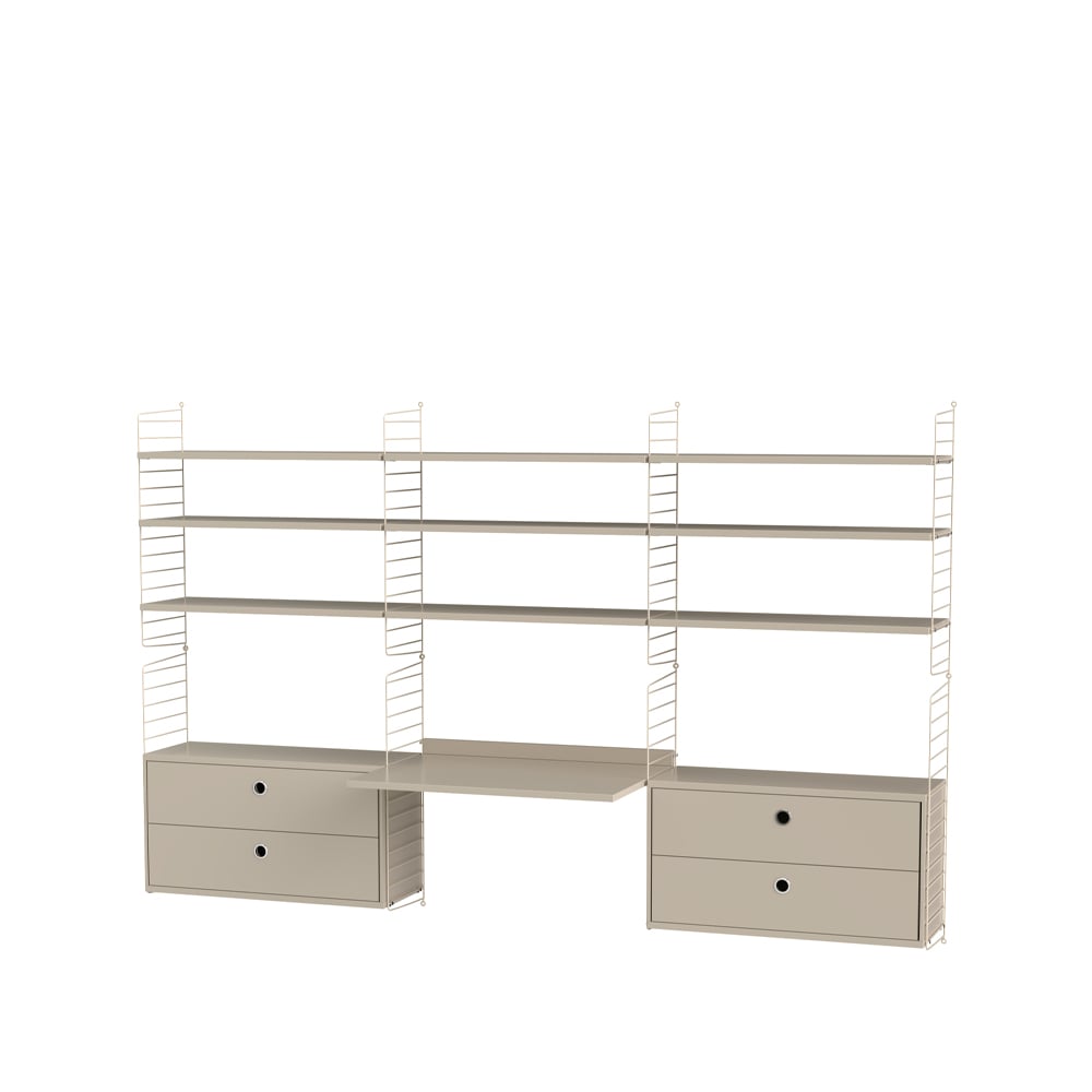 String office beige - Combination F | Scandinavian Design | Beige