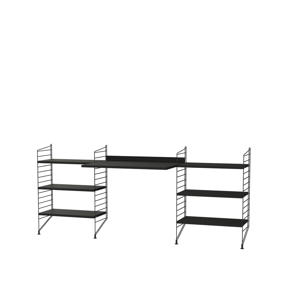 String office black - Combination D | Scandinavian Design | Black