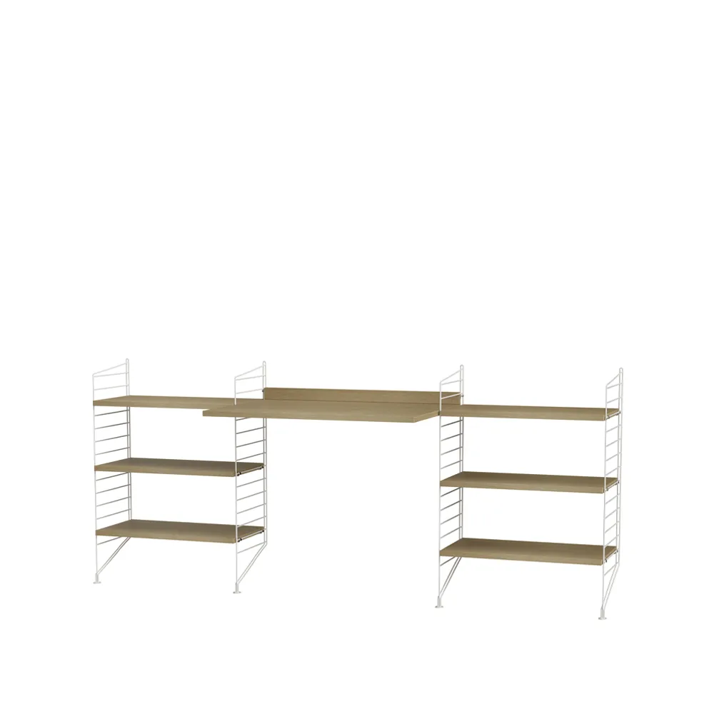 String office oak & white - Combination D,  String