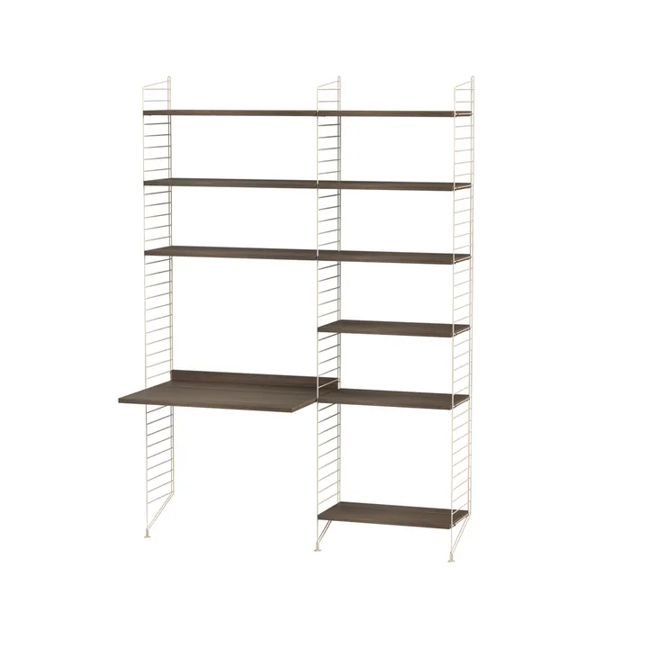 String office walnut & beige - Combination B - undefined - String