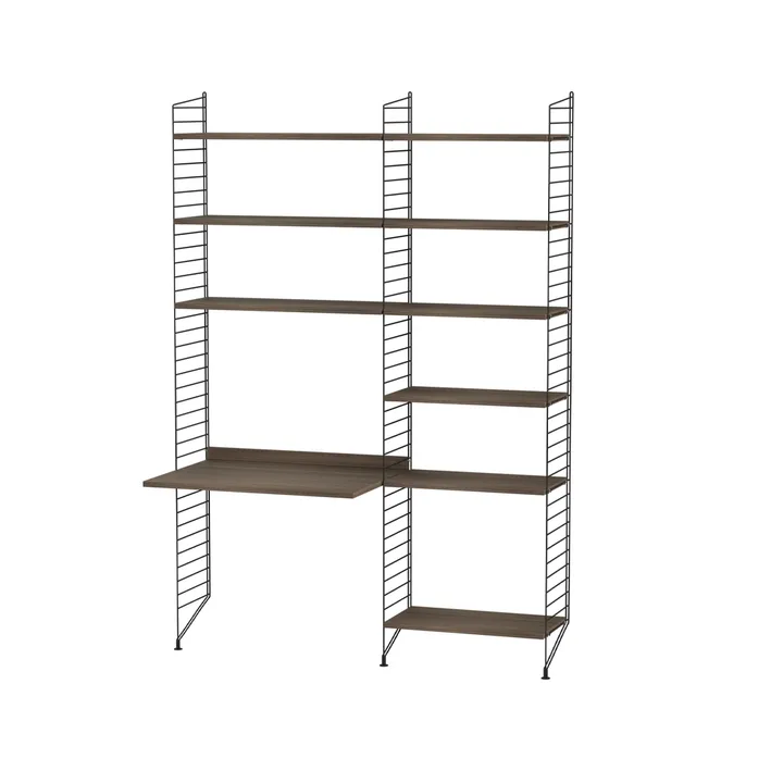 String office walnut & black - Combination B - undefined - String