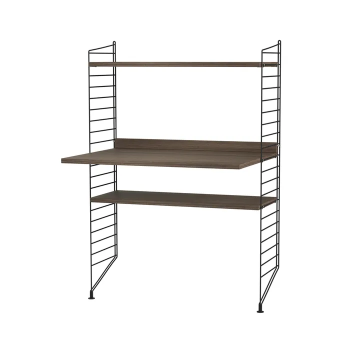 String office walnut & black - Combination H - undefined - String