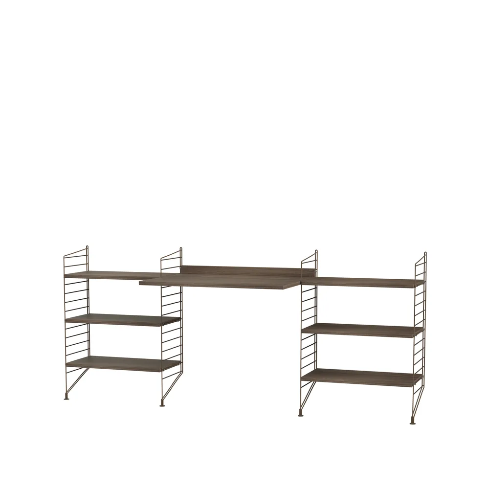 String office walnut & brown - Combination D String