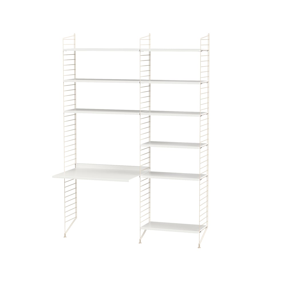 String office white & beige - Combination B | Scandinavian Design | White