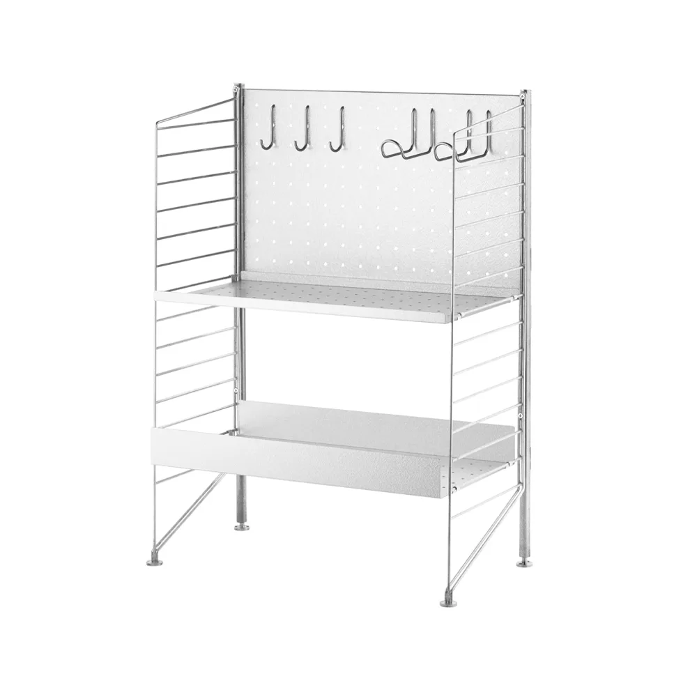 String Outdoor Free-standing hook, Stainless steel, 4-pack String