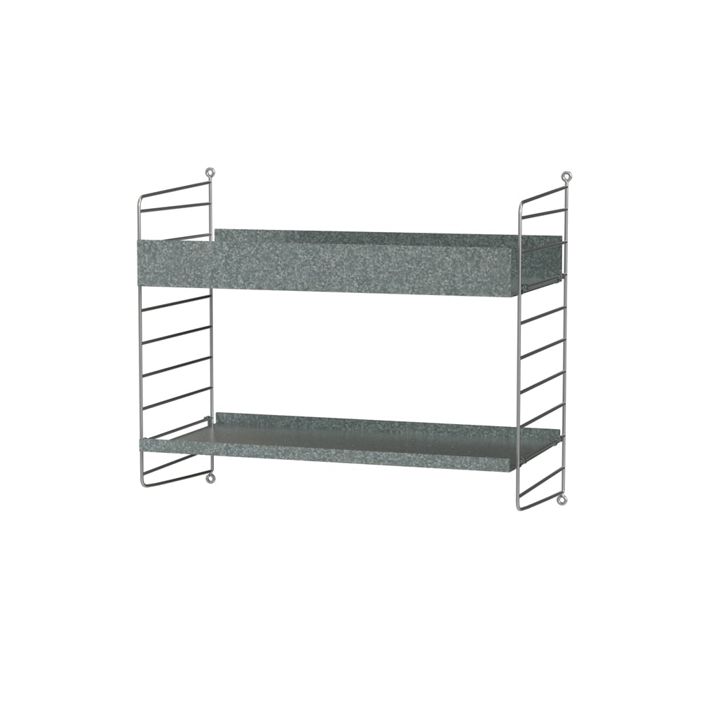 String outdoor galvanized - Combination D | Scandinavian Design | Grey
