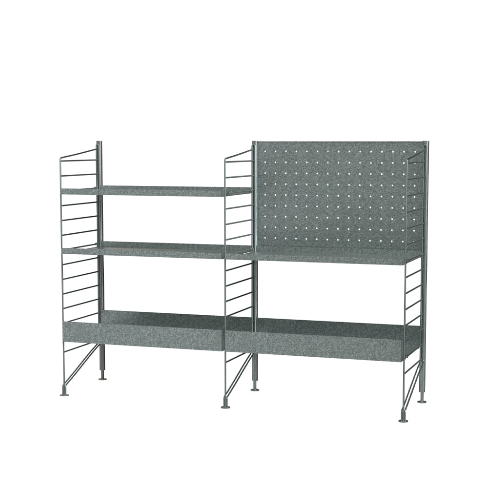 String outdoor galvanized - Combination K | Scandinavian Design | Grey