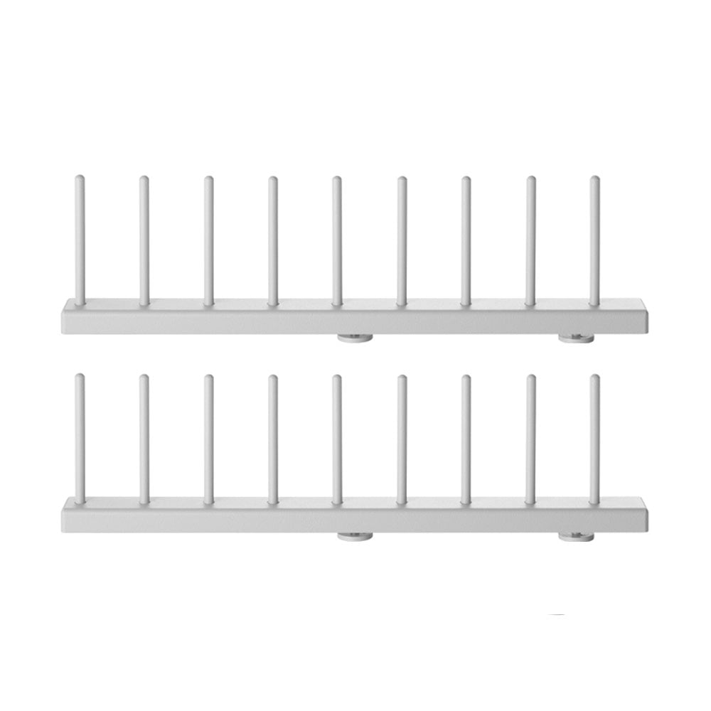 String String plate rack Grey, 30 cm, 2-pack