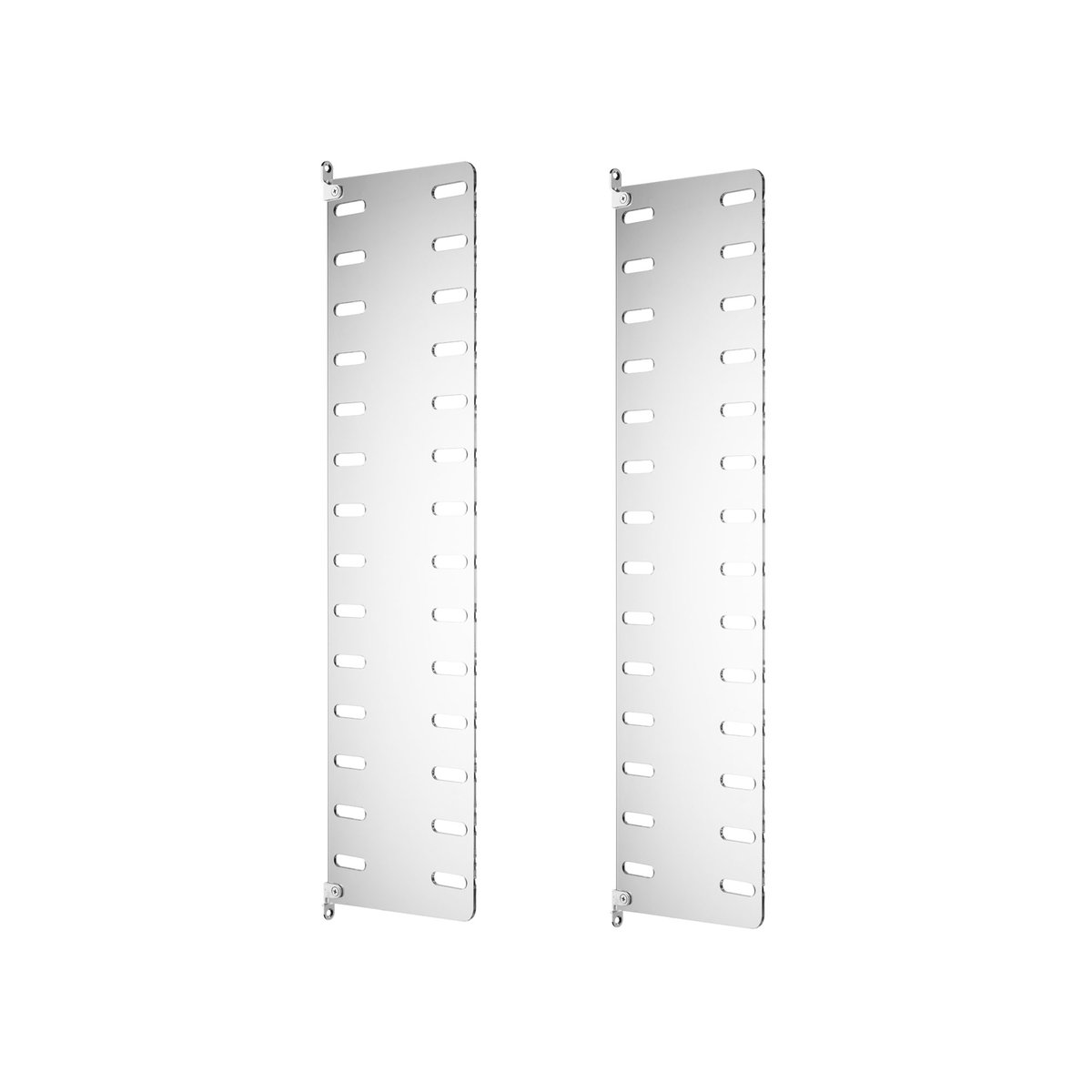 String Plex wall panel Transparent, 50x20 cm, 1-pack