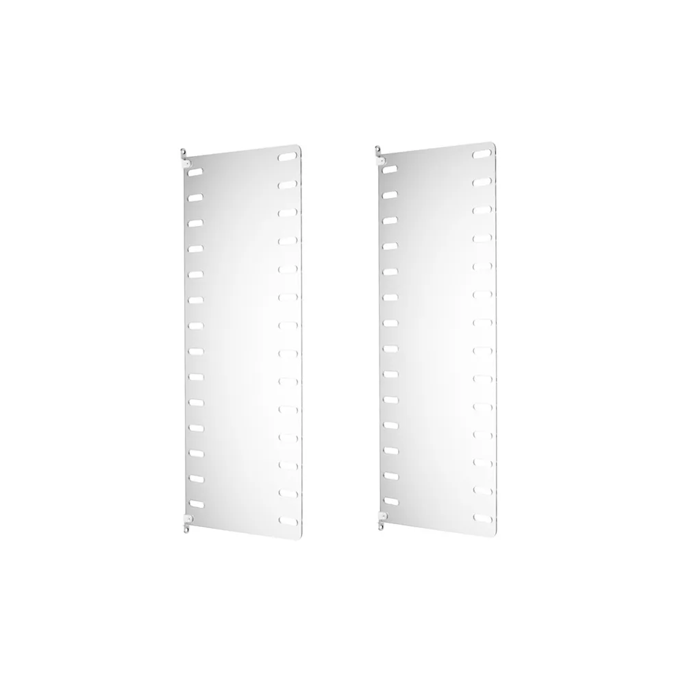 String Plex wall panel Transparent, 75x30 cm, 2-pack