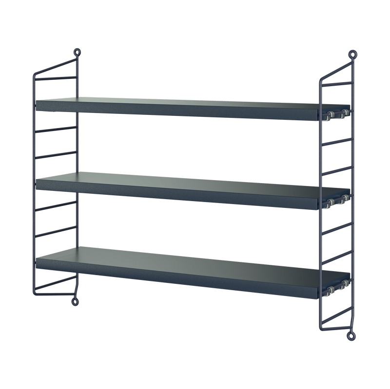 String String Pocket wall shelf Nybro blue