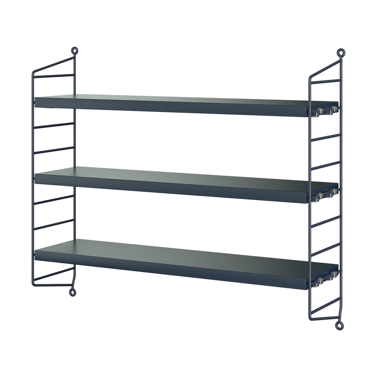 String Pocket wall shelf Nybro blue | Scandinavian Design | Shelves & shelving systems | Blue