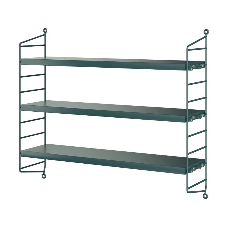 String String Pocket wall shelf Tegnér green