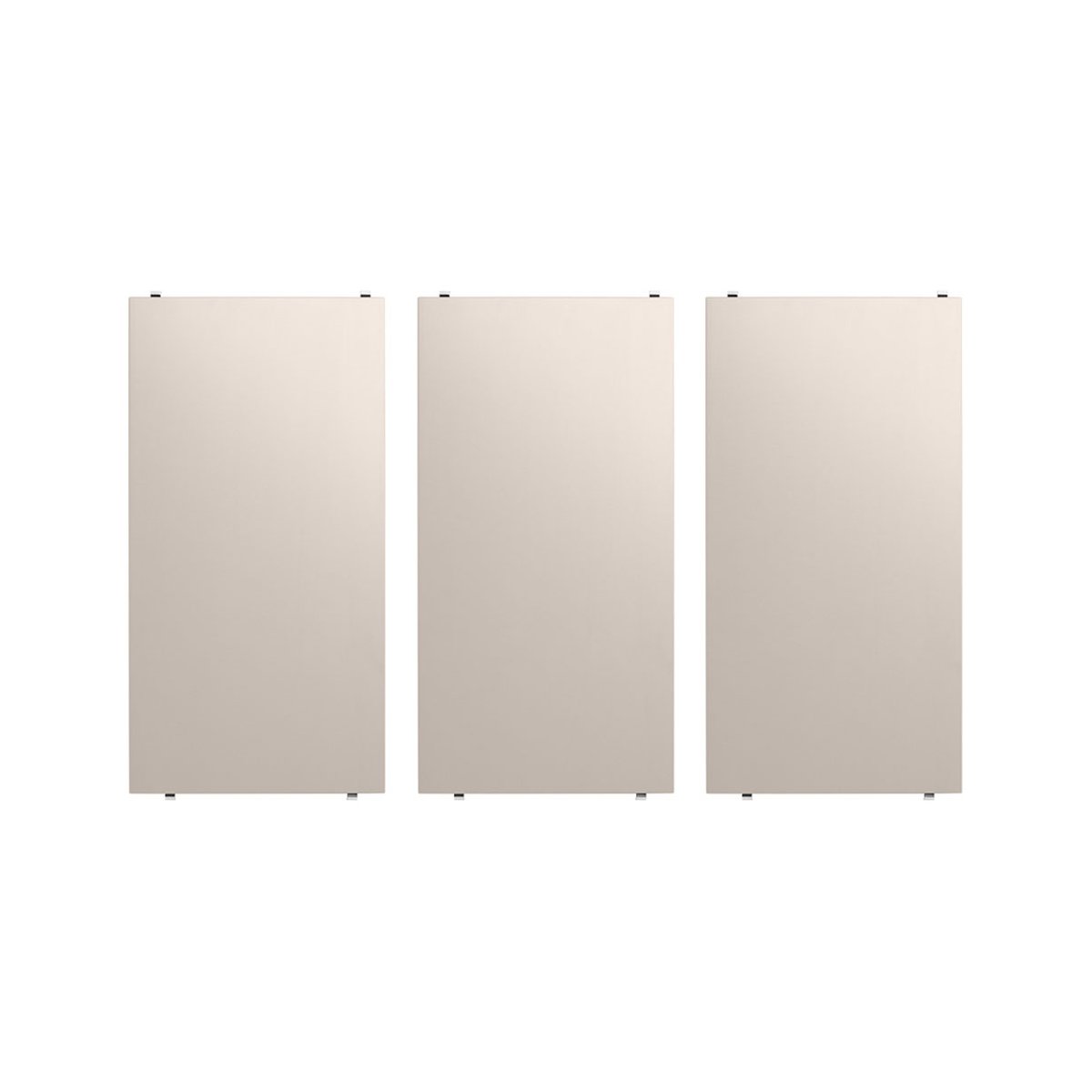 String shelf Beige, 58x30 cm, 3-pack | Scandinavian Design | Shelves & shelving systems | Beige