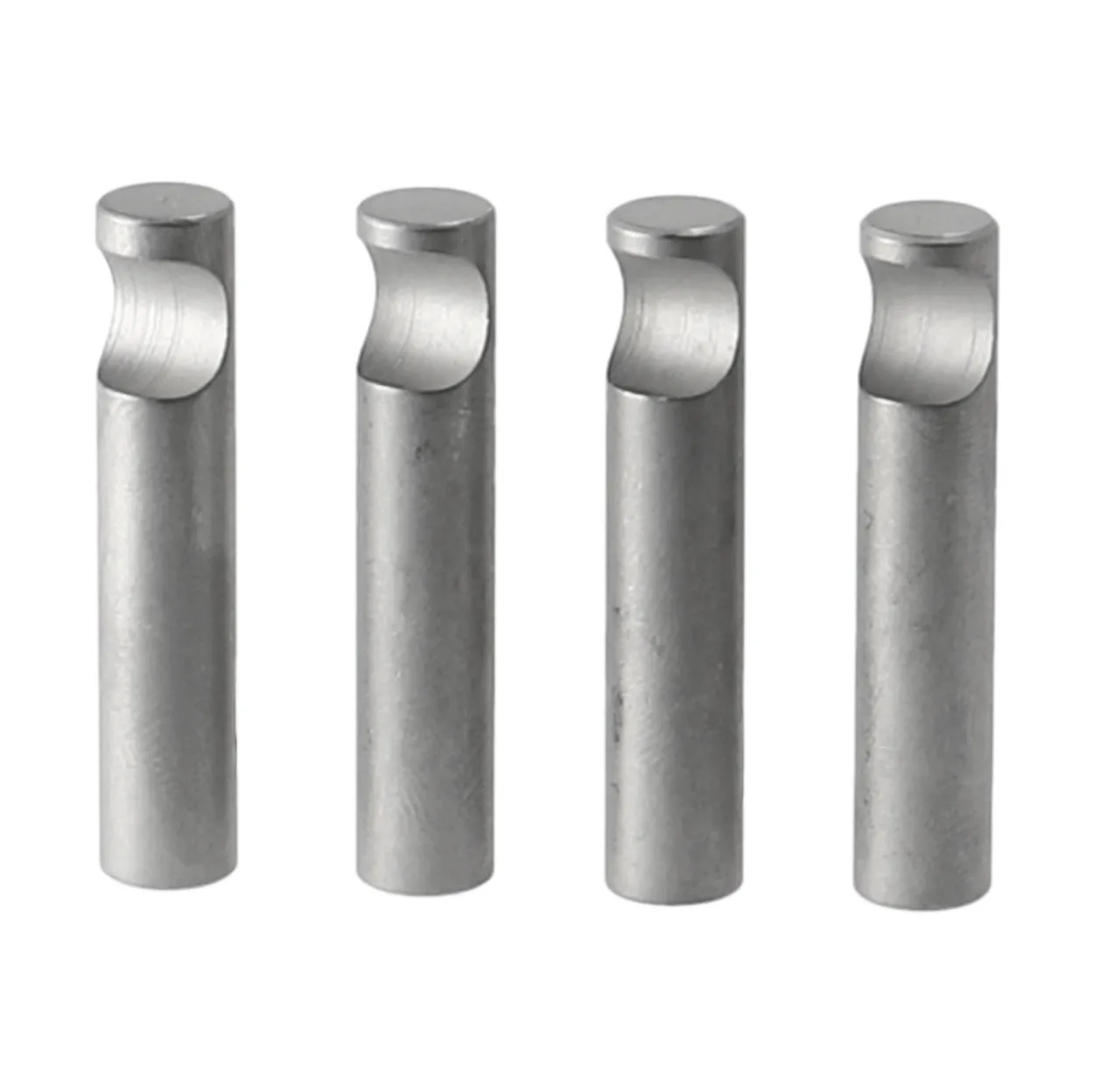String shelf fittings magazine shelf wood spare part 4-pack Silver