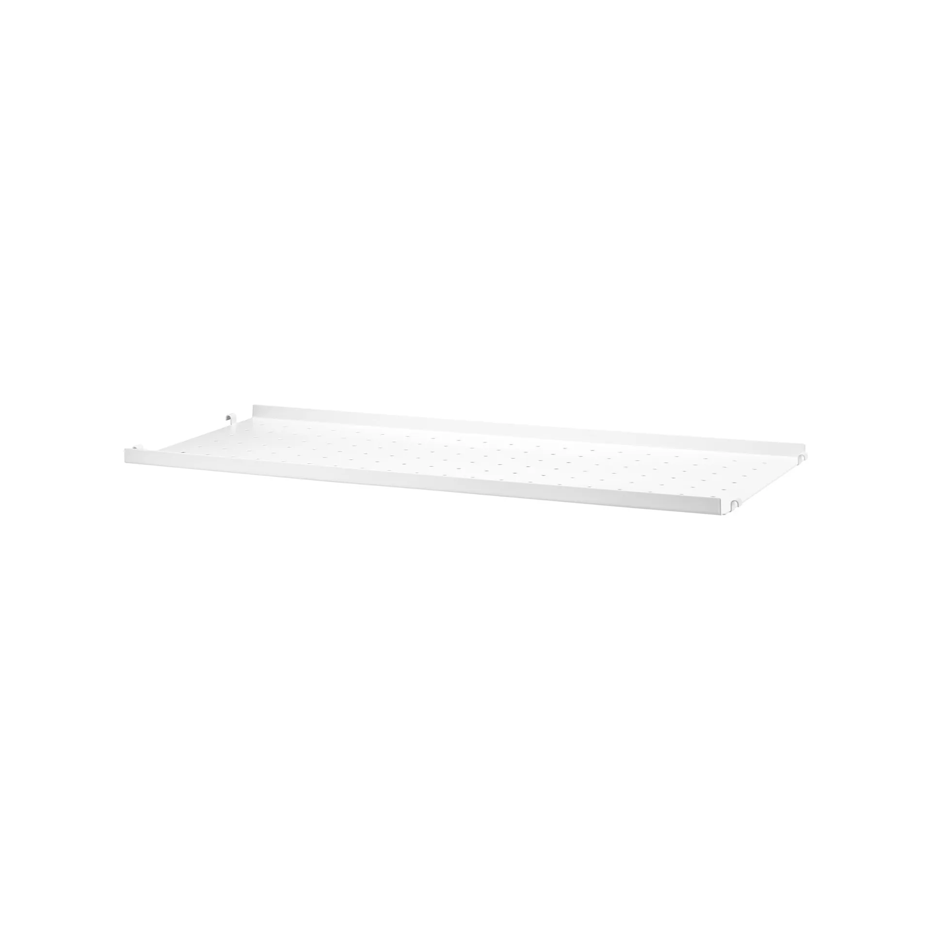 String shelf metal, White, 58x20 cm, low edge String
