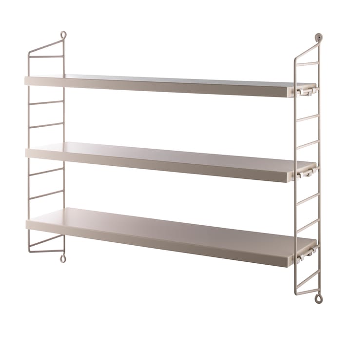 String shelf Pocket beige, beige String