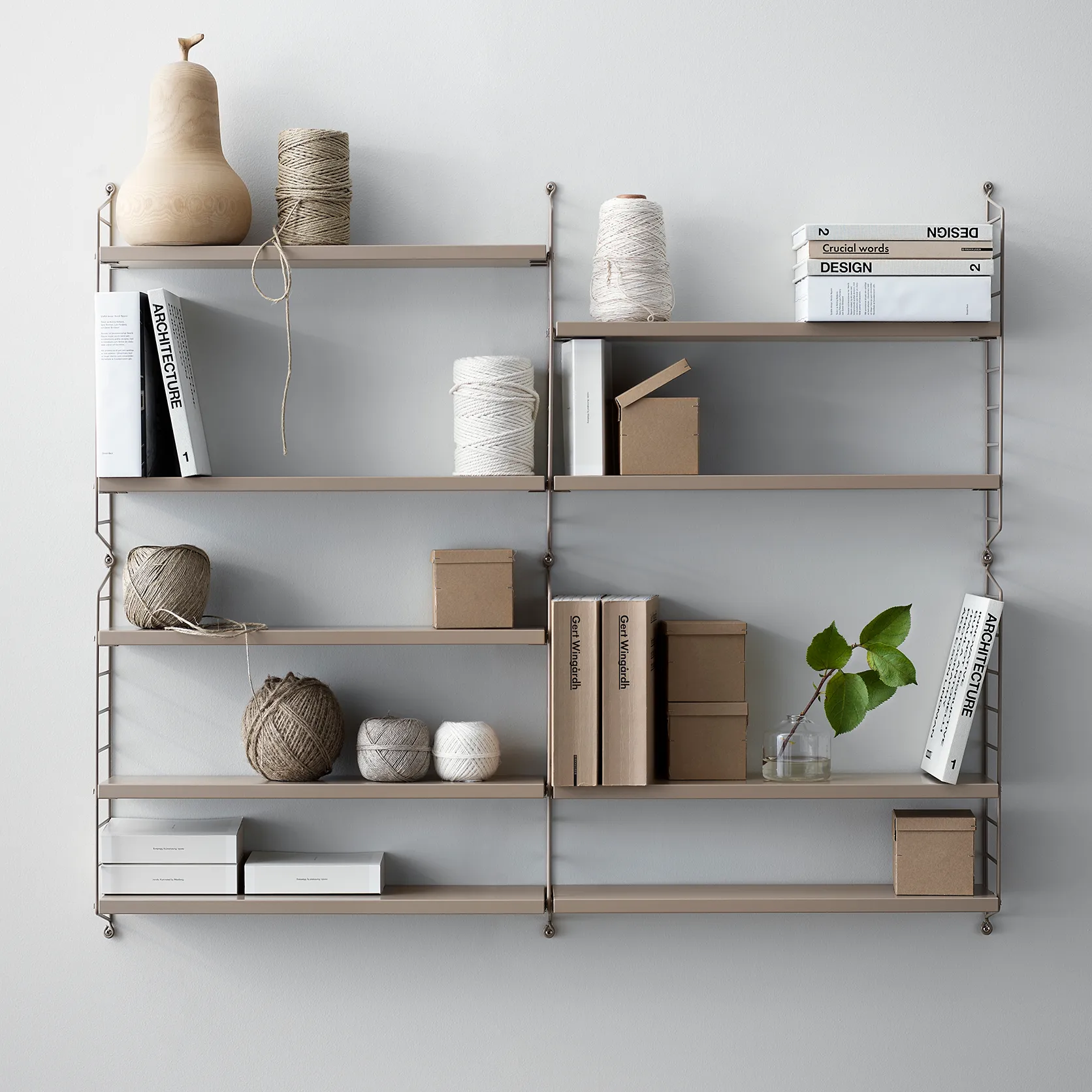 String shelf Pocket beige, beige String