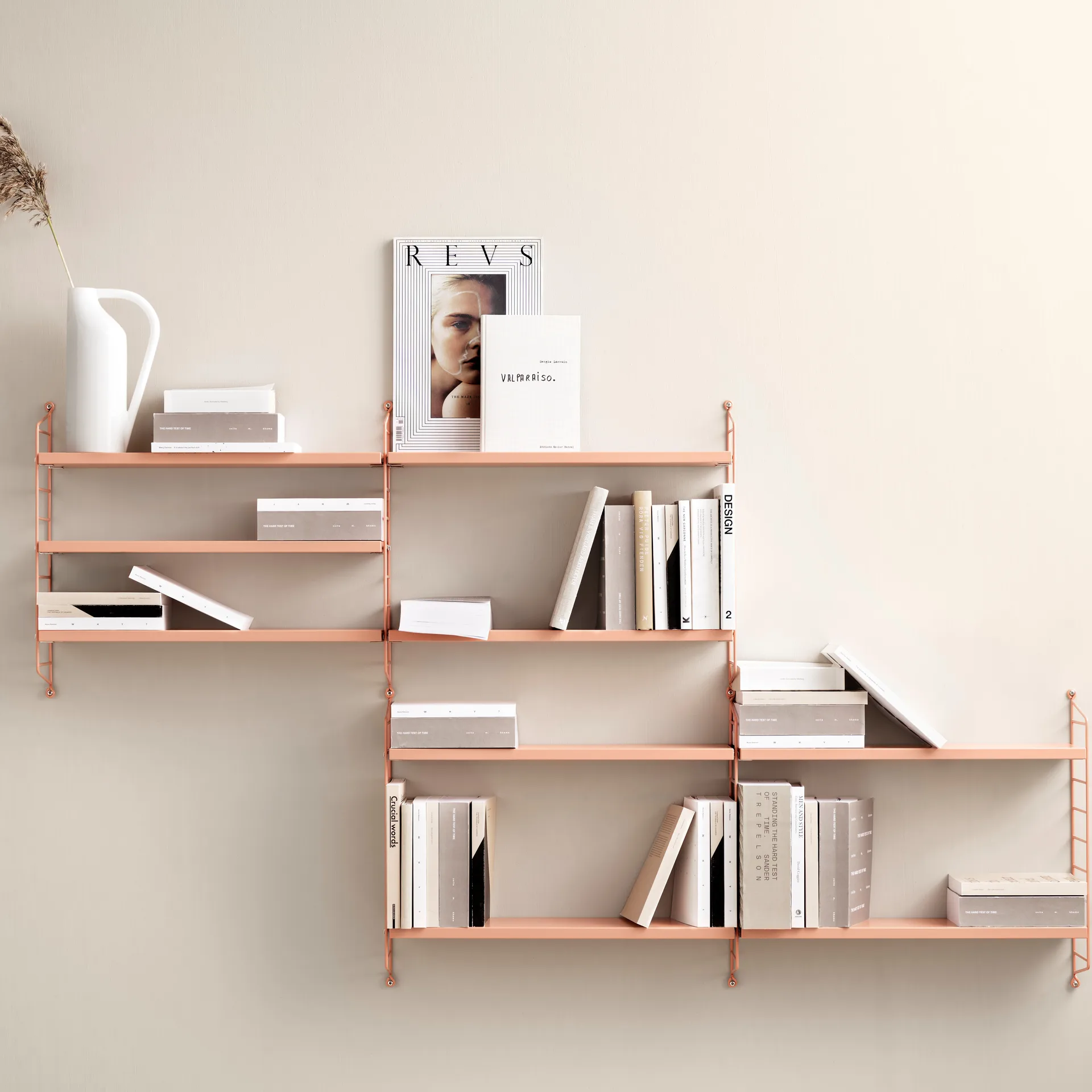 String shelf Pocket blush, Blush (pink) String