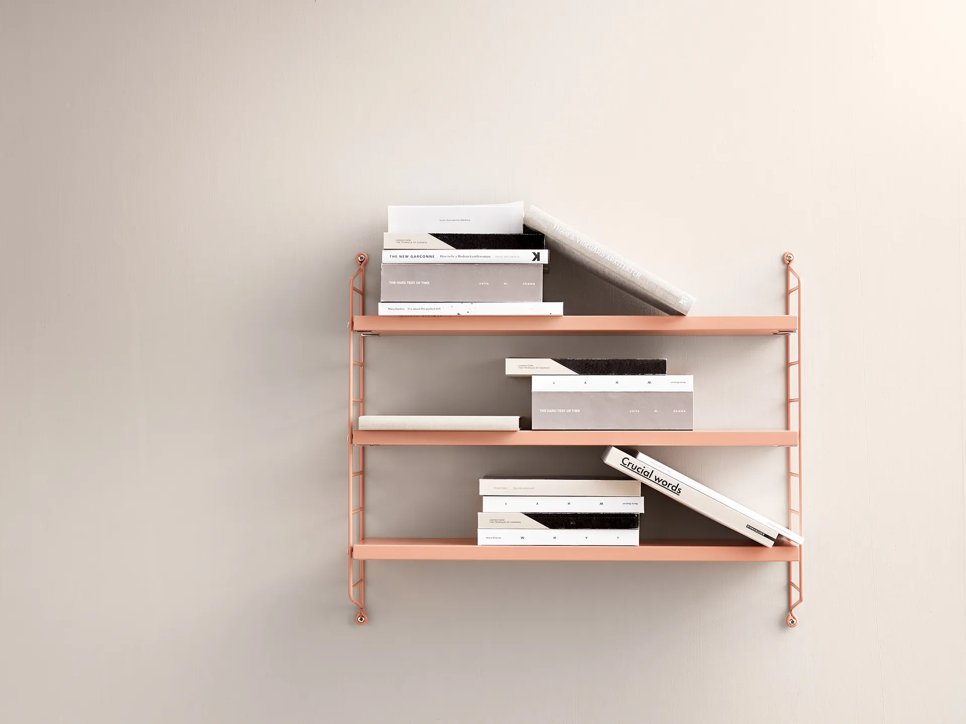 String shelf Pocket blush, Blush (pink) String