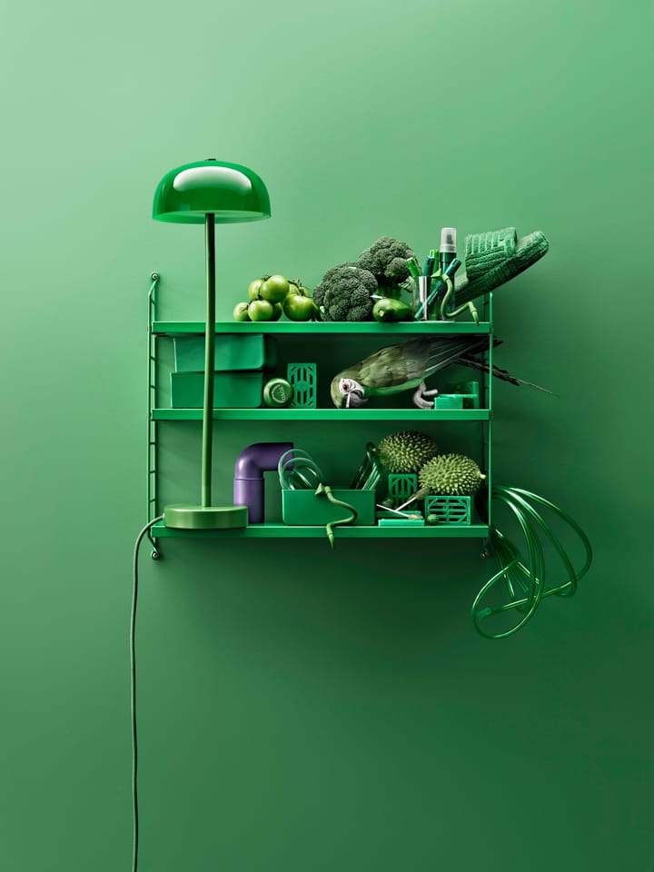 String Shelf Pocket green, Green String