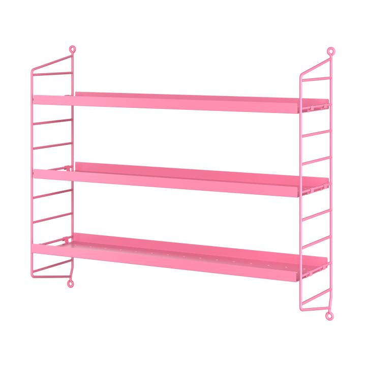 String shelf Pocket metal - Fuchsia-fuchsia - String