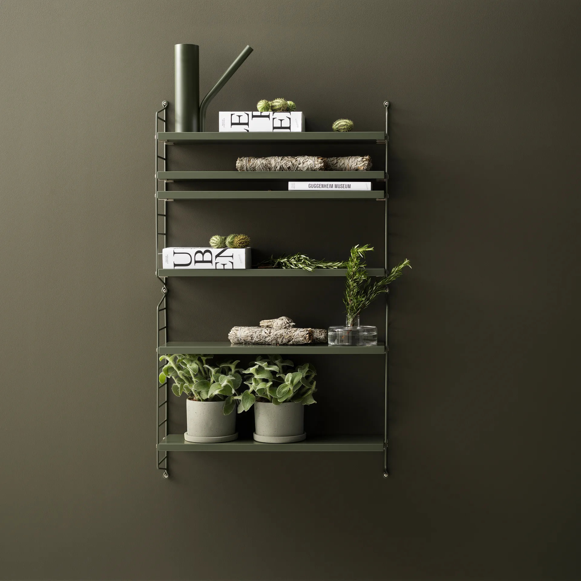 String shelf Pocket sage, Sage (green) String