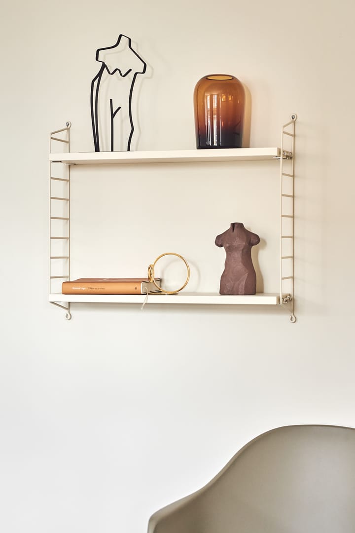 String shelf Pocket - Special Edition, Satin Beige String