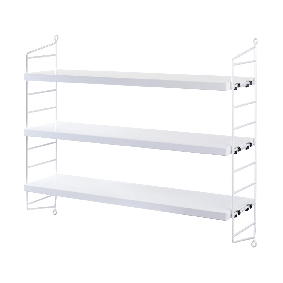 String Shelf Pocket white white | Scandinavian Design | Shelves & shelving systems | White