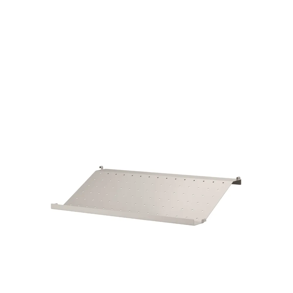 String shoe rack metal, Beige, 58x30 cm String