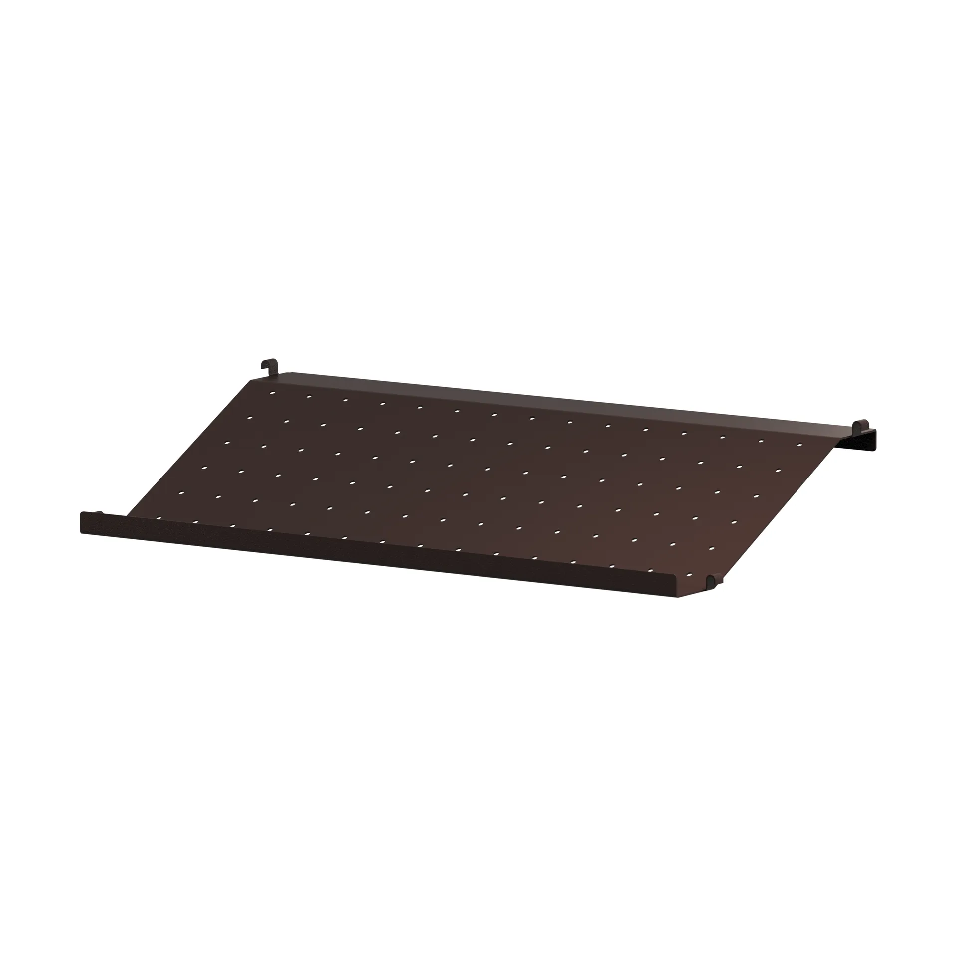 String shoe rack metal, Dark brown, 58x30 cm String