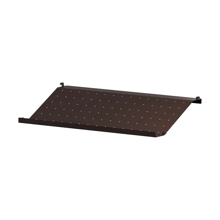 String shoe rack metal - Dark brown, 58x30 cm - String