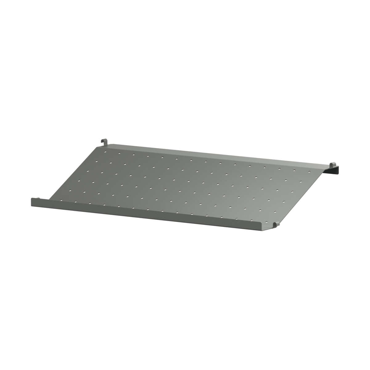 String String shoe rack metal Dark grey, 58x30 cm | Scandinavian Design | Shoe racks | Grey