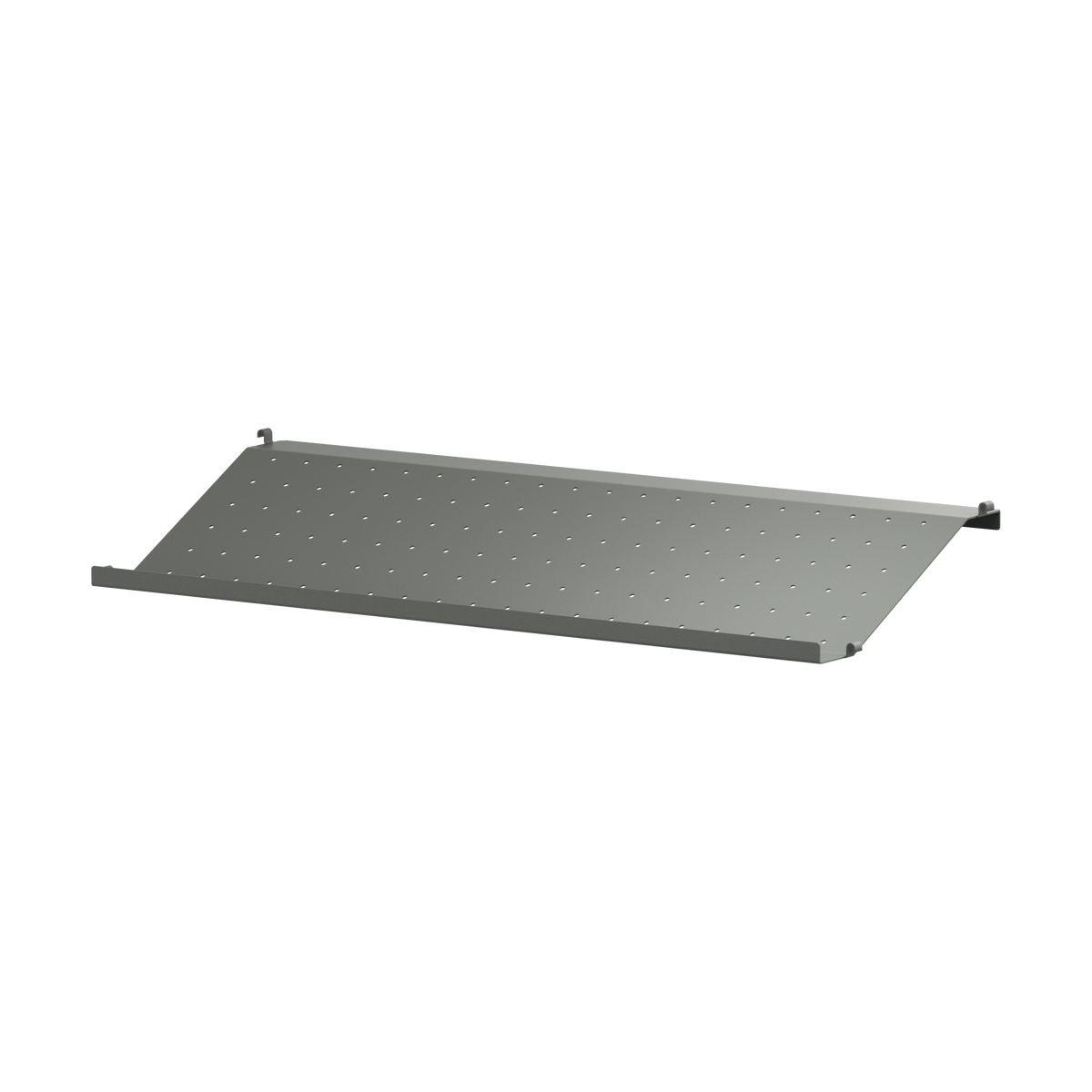 String String shoe rack metal Dark grey, 78x30 cm | Scandinavian Design | Shoe racks | Grey