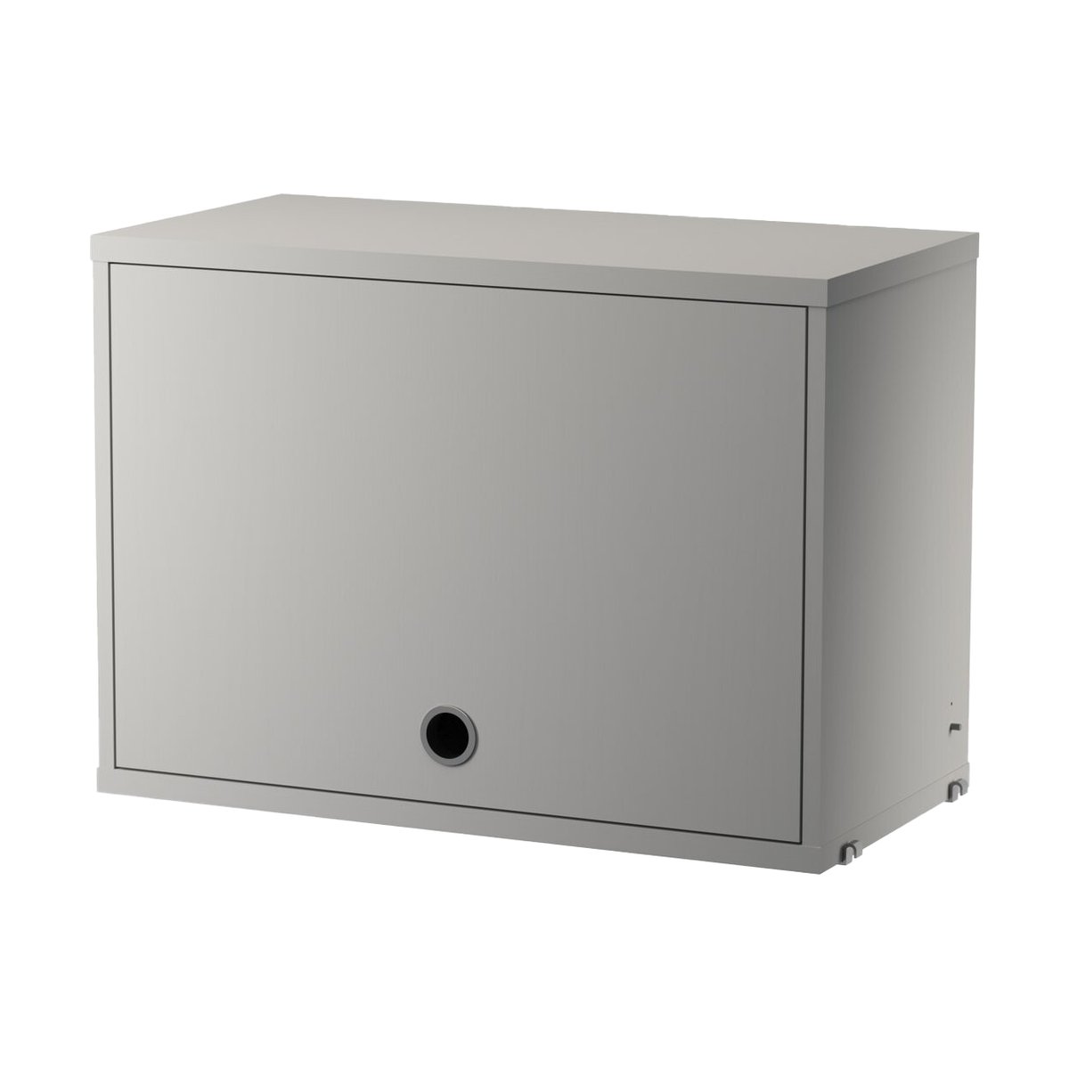 String top cabinet 58 cm Grey | Scandinavian Design | Display & glass cabinets | Grey